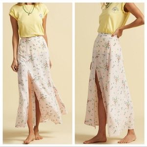Billabong skirt x Salty Blonde, size 28, floral, worn once